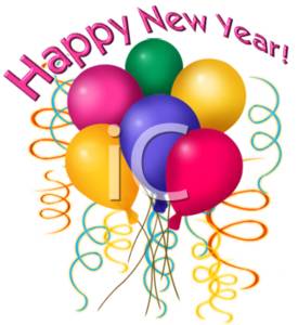 2010 happy new year clipart