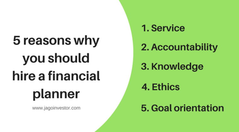 5 reasons why you should hire a financial planner