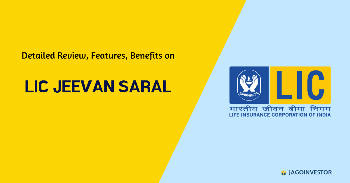 LIC Jeevan Saral Policy