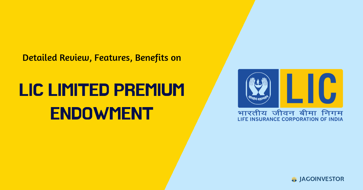 Lic Limited Premium Endowment policy