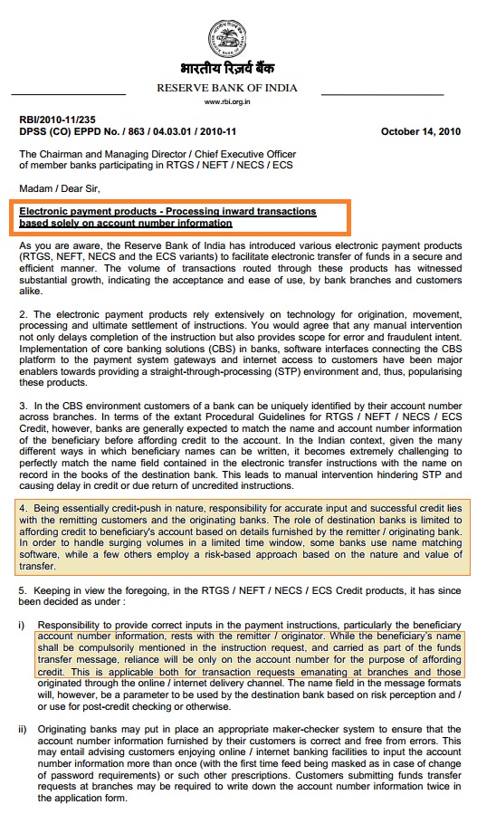 Sbi Bank Account Transfer Letter In English