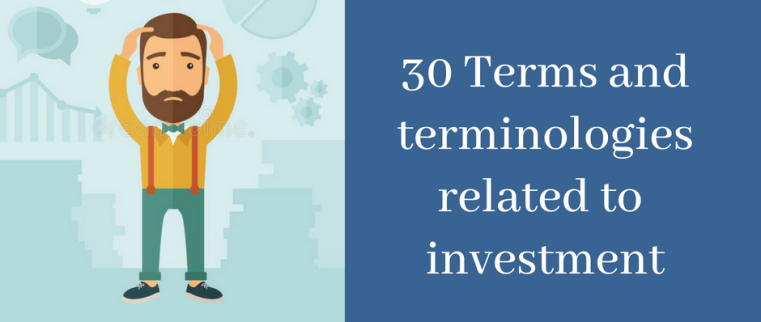 Terms and terminologies of Stock market investment