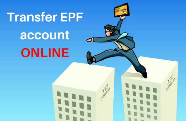 Transfer EPF account online