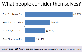 asset poor cash rich survey