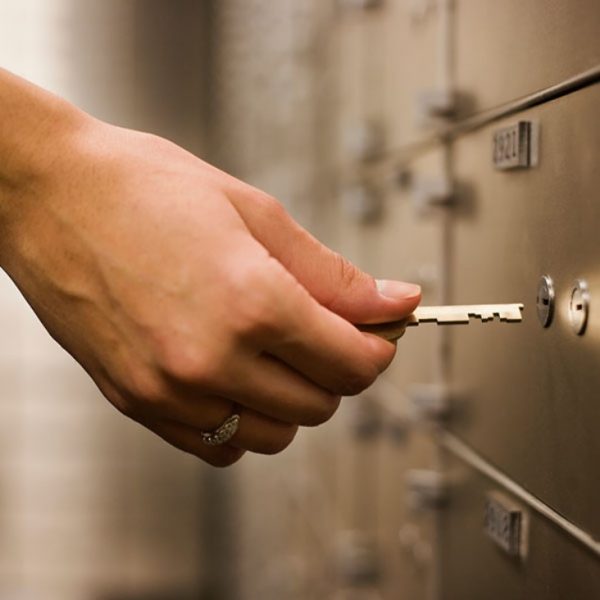 What happens when Bank locker keys are lost?