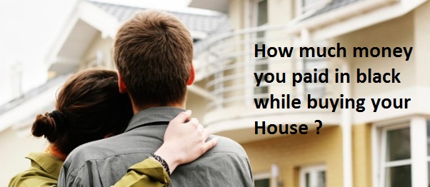 Bought house by paying in black