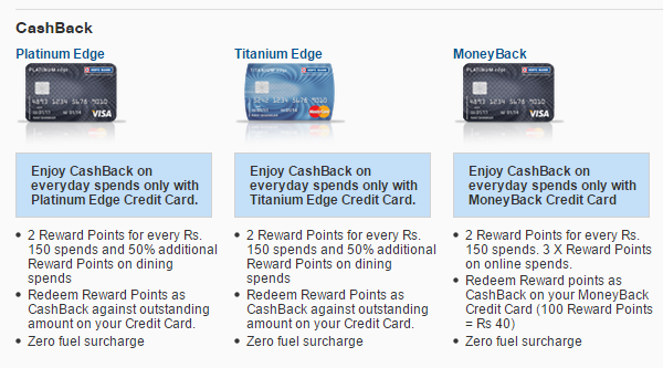 hdfc credit cards