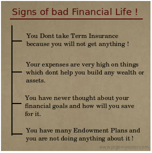 Bad Financial Life signals