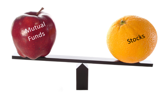 Stocks and Mutual Funds Difference