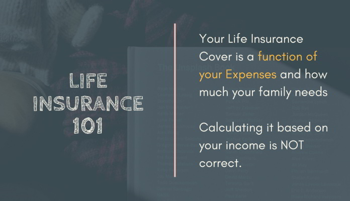 How to calculate life insurance cover value?