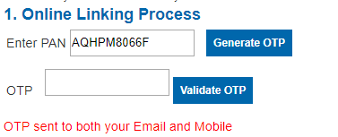 How to link aadhaar number with mutual funds folios in Karvy serviced mutual funds