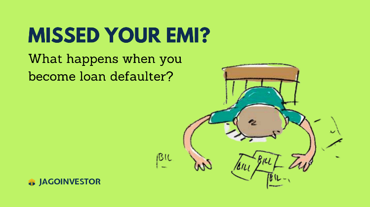 How you become defaulter when you fail to reback back your loans and miss the EMI