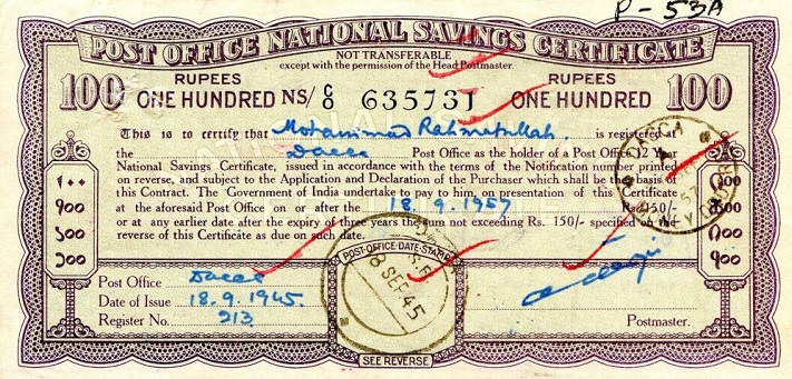 National Saving Certificate