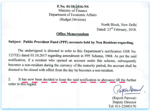 Do NRI have to close their PPF account once they become NRI - answer is NO