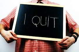 quit job in india