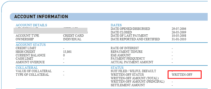 written-off-status-cibil